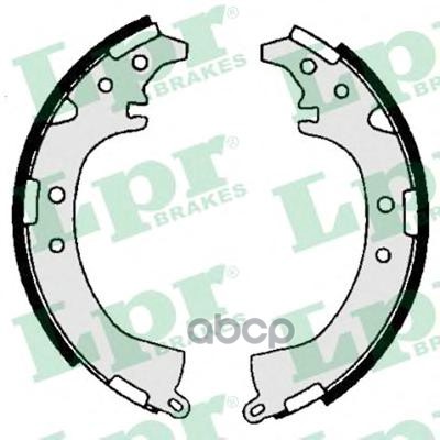 Колодки тормозные барабанные Lpr арт. 06680