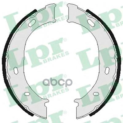 Колодки тормозные барабанные Lpr арт. 07960