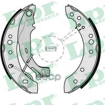 Комплект тормозных колодок 08150 Lpr арт. 08150