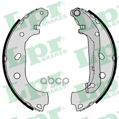 Комплект тормозных колодок 08550 Lpr арт. 08550