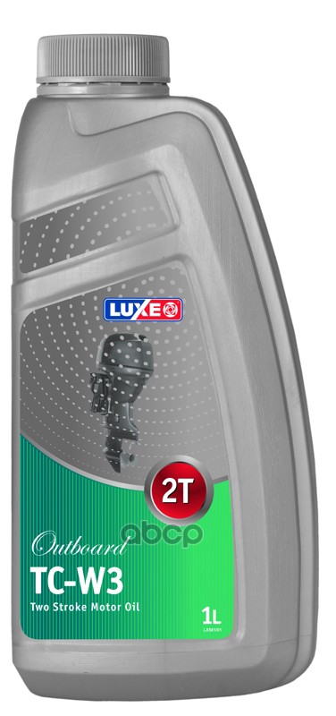 Масло Моторное 2T Luxe Outboerd 2T Tc-W3 Полусинтетическое 1 Л Luxe 581 Luxe арт. 581