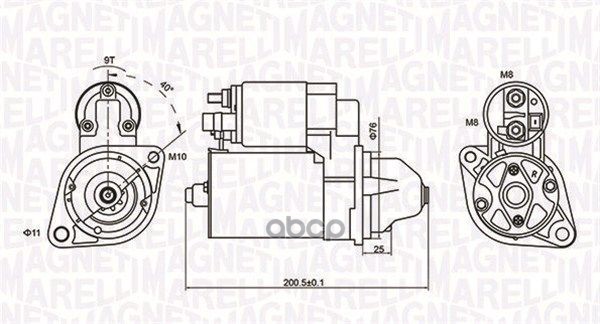 Стартер Bmw: 1 (E81,E87) 116-130 04 07-, 3 (E90,E91,E92,E93) 318-335 05-, 5 (E60,E61) 520-530 07 05-, 6 (E63) 630 09 04-, 7 (...
