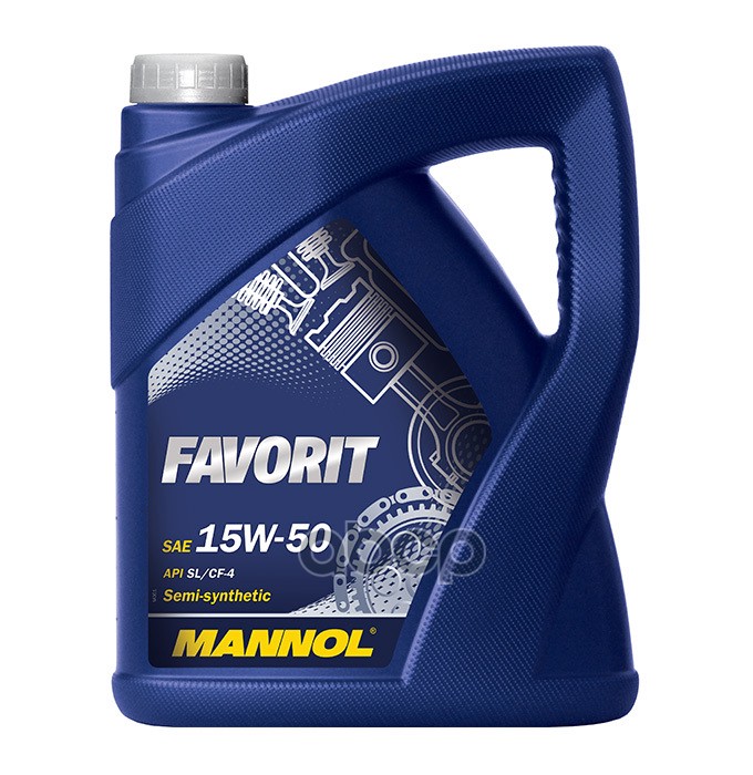 MANNOL Масло моторное FAVORIT 15w50 (5л)