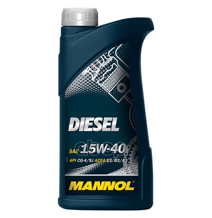 MANNOL Масло Моторное Diesel 15W-40 (1Л)