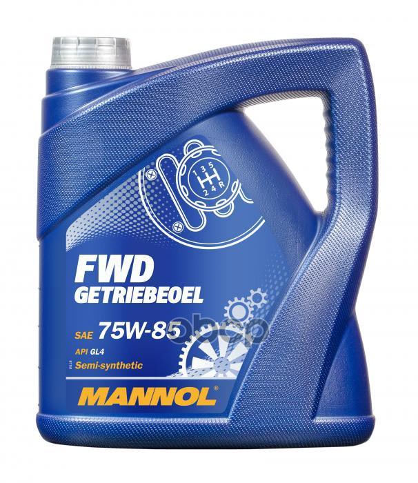 Масло трансмиссионное 8101 для МКПП FWD GETRIEBEOEL 75w-85 (4л) MANNOL арт. 1317