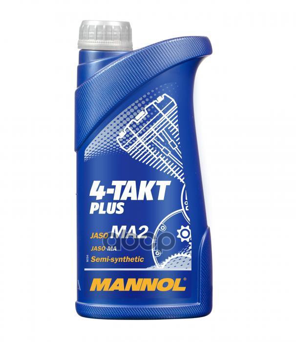 Масло моторное MANNOL 4-Takt Plus 10W-40 полусинтетическое 1 л 1400 MANNOL арт. 1400