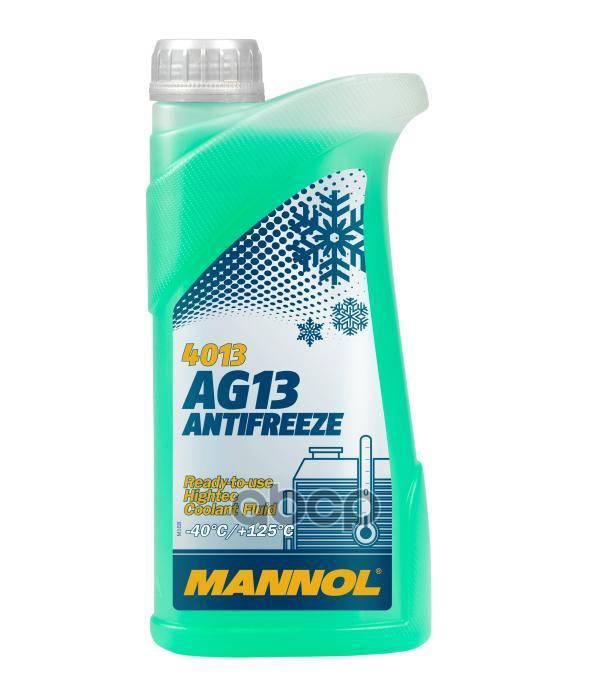 Антифриз готовый зеленый AG13 -40C 1л MANNOL арт. 2040