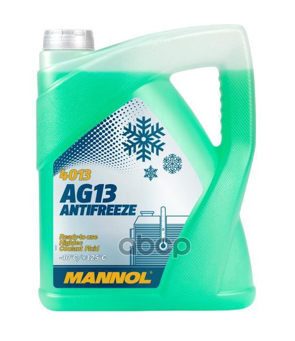 Антифриз готовый зеленый AG13 -40C 5л MANNOL арт. 2041