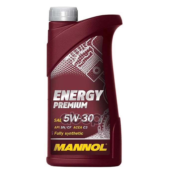 MANNOL Масло моторное синтетическое 7908 Energy Premium 5W30 SN/CH-4, C2/C3 1л