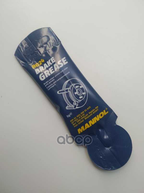 8024 Смазка для направляющих и поршня суппорта тормозной системы (5гр.) MANNOL арт. 8024