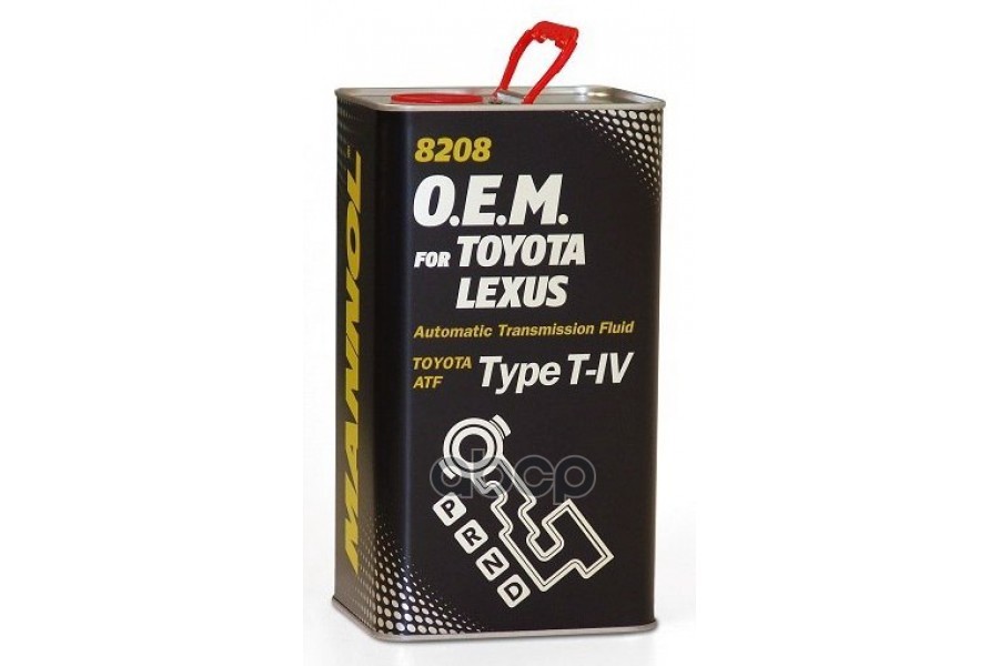 Масло Mannol трансмиссионное OEM ATF T-IV Toyota Lexus 1 л 8208 MANNOL арт. 8208