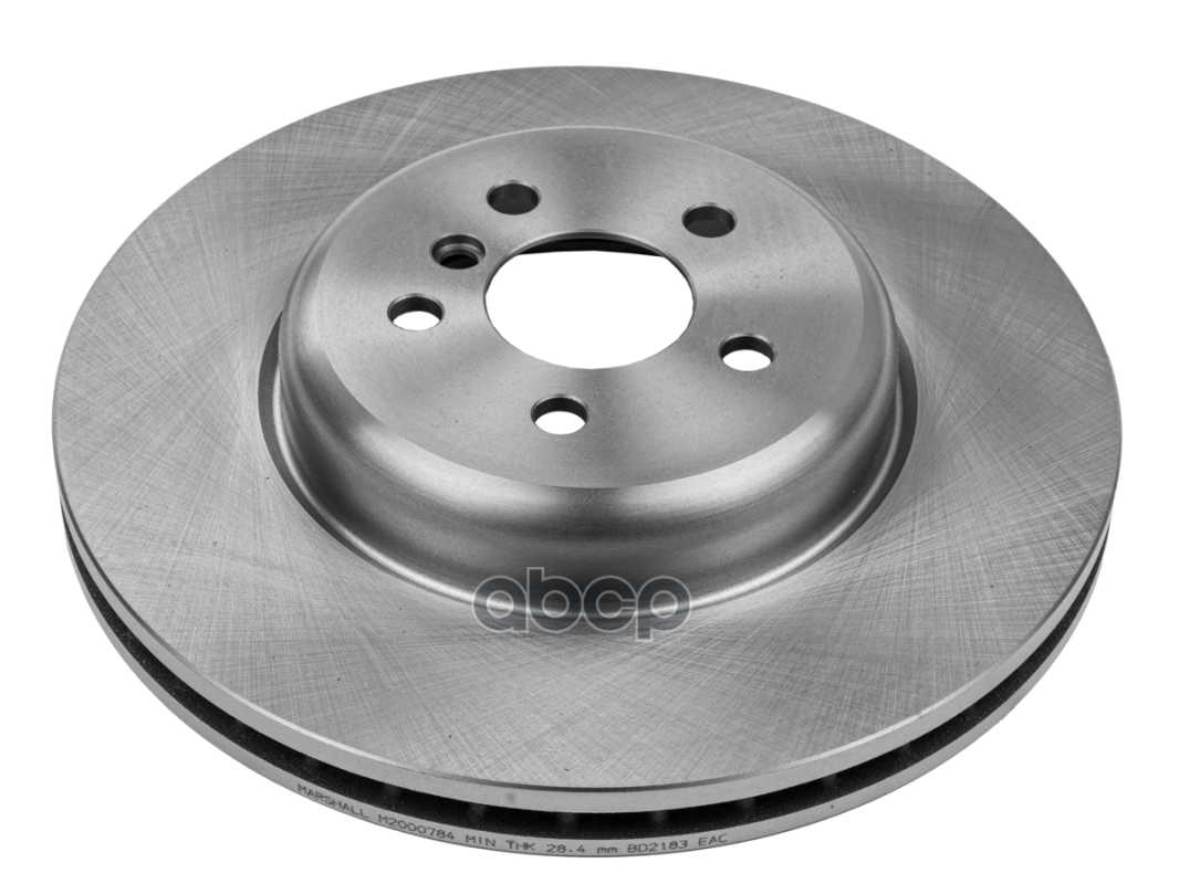 Тормозной диск передн. BMW 5 G30 17- M2000784 MARSHALL арт. M2000784