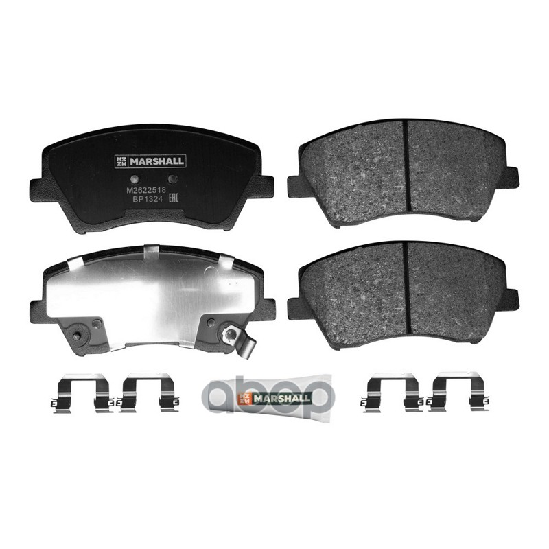 Торм. колодки дисковые передн. Hyundai Elantra 16- M2622518 MARSHALL арт. M2622518