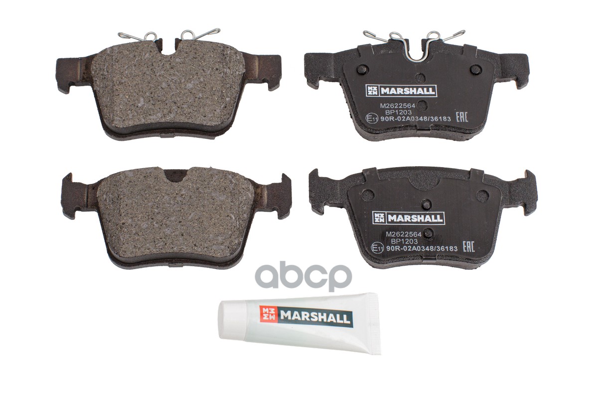 Торм. колодки дисковые задн. Volvo XC60 II 17-  XC90 II 14- M2622564 MARSHALL арт. M2622564