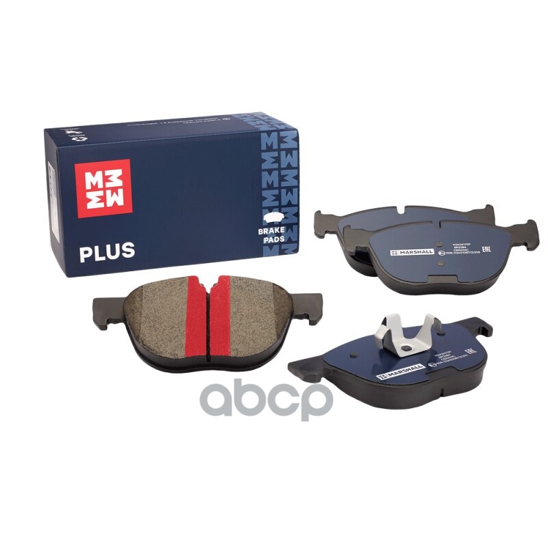 Торм. колодки дисковые передн. PLUS BMW X5 E70 F15 06- X6 E71 F16 08- M2624170P MARSHALL арт. M2624170P