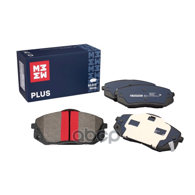 Торм. колодки дисковые передн. PLUS Hyundai ix35 10- Kia Carens I II 02- Sportage III 10- M2624501P MARSHALL арт. M2624501P
