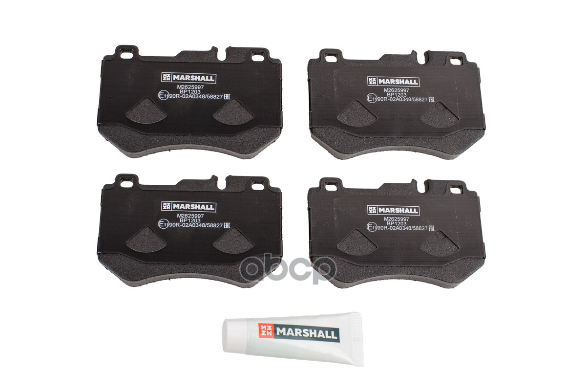 Торм. колодки дисковые передн. MB C-class (W205) 14- (M2625997) MARSHALL арт. M2625997