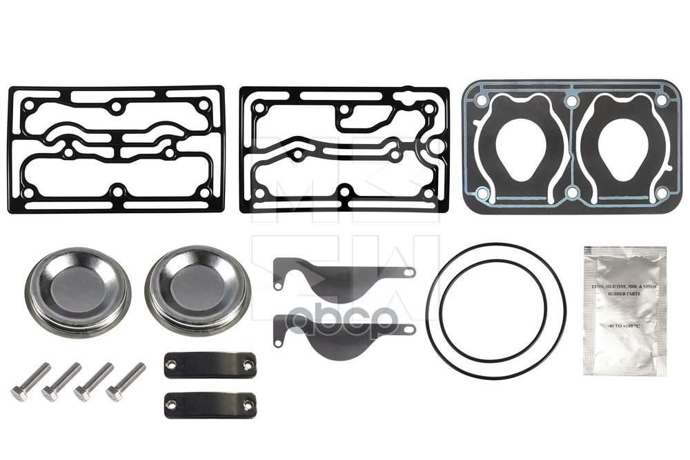 Рмк Компрессора Volvo: Клап., Прокл., Загл., Упл., Нажим. Пласт., Смазка Hcv MARSHALL арт. M7012028