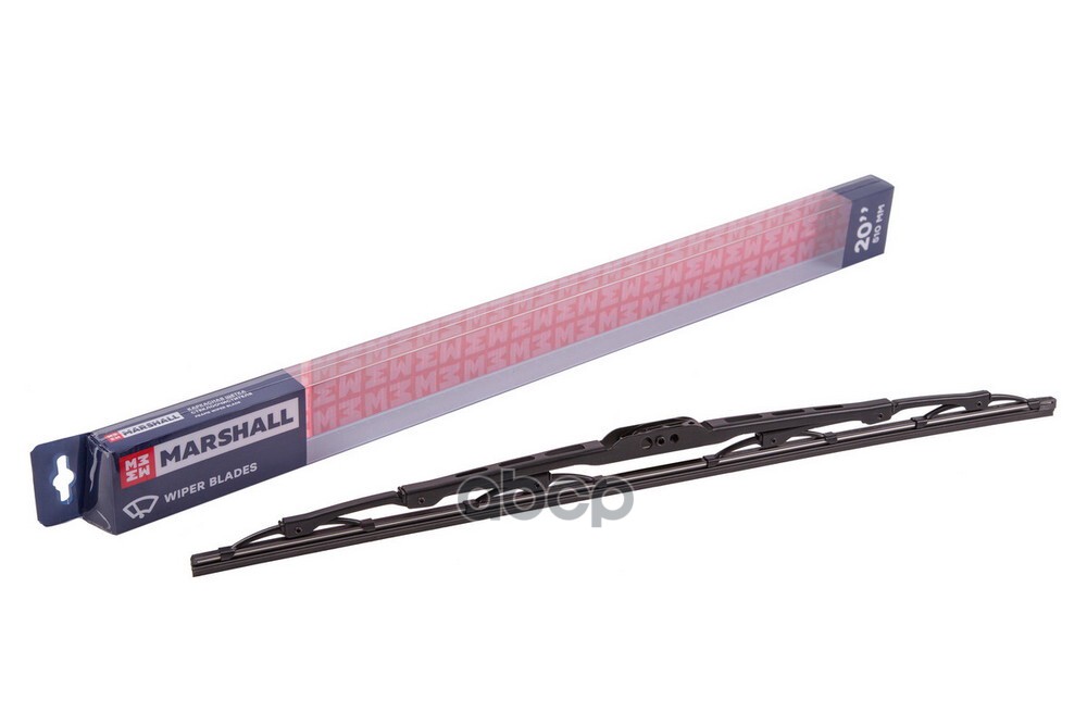 Щетка Стеклоочистителя Каркасная 510Мм Hook, Side Pin, Bayonet Arm 19 Mm MARSHALL арт. MW7058