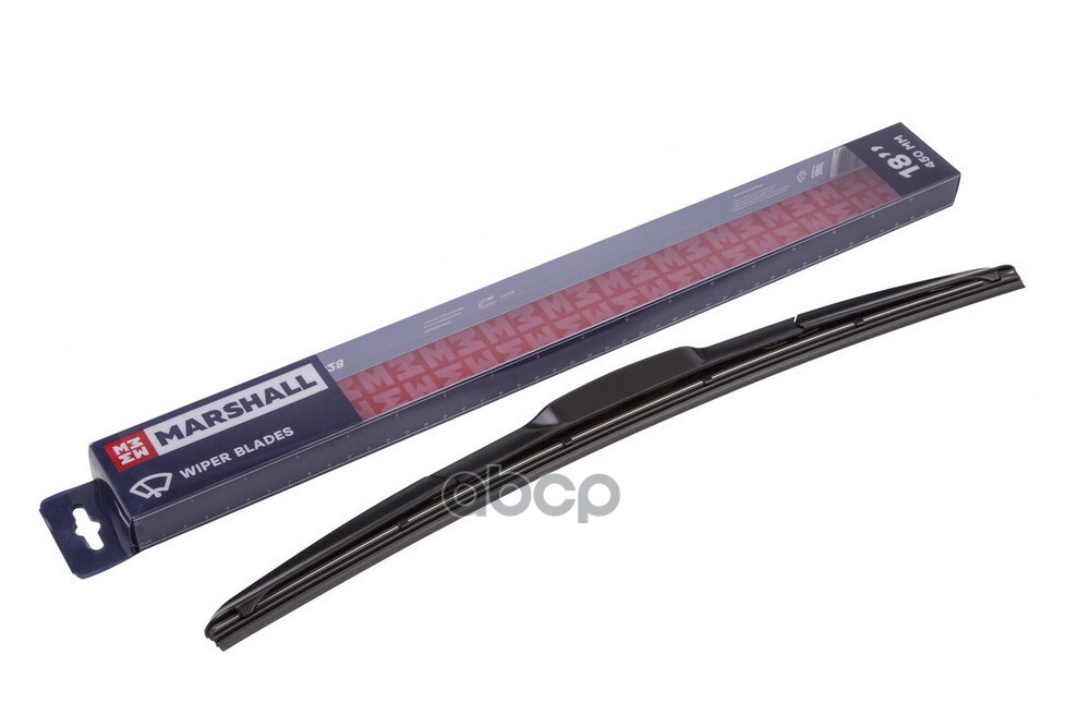 Гибридная щетка стеклоочистителя  18”  45 см hook 19 mm MW9328 MARSHALL арт. MW9328