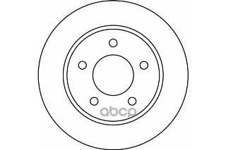 Диск тормозной передний MAZDA 3 09-> C24Y-33-25XC9A MAZDA арт. C24Y-33-25XC9A