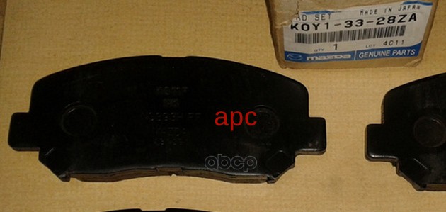 Колодки тормозные передние MAZDA K0Y1-33-28ZA MAZDA арт. K0Y1-33-28ZA