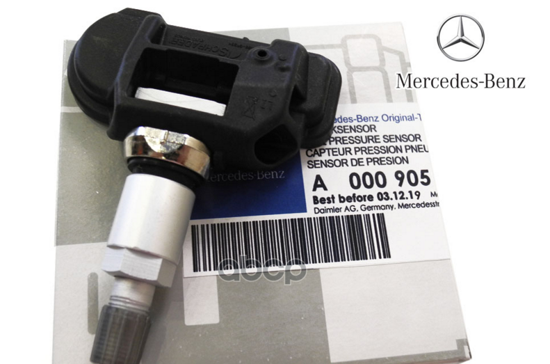 Датчик Давления В Шине Mercedes-Benz A000 905 00 30 MERCEDES-BENZ арт. A000 905 00 30