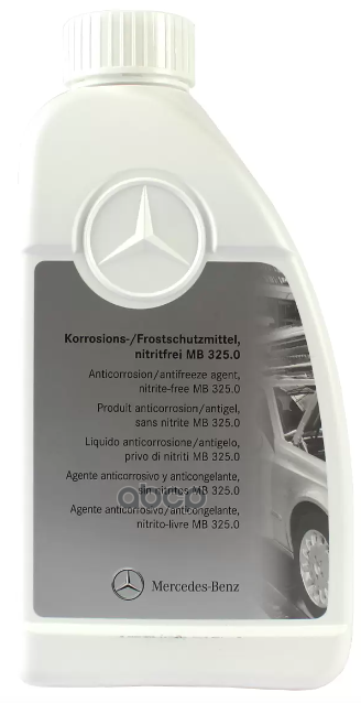 Антифриз концентрат синий MB 325.0 1л MERCEDES-BENZ арт. A000989082520