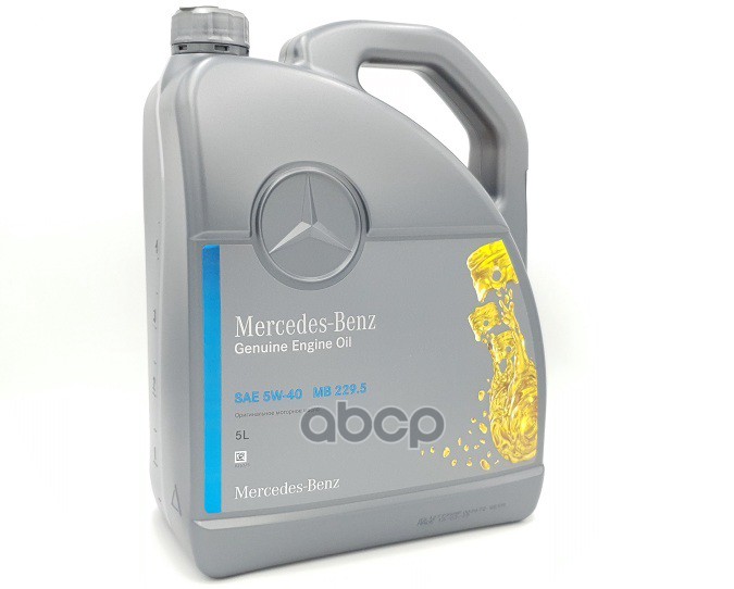 MERCEDES-BENZ Масло Моторное Синтетическое 5Л - 5W40 229.5