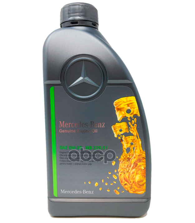 MERCEDES-BENZ МАСЛО МОТОРНОЕ MERCEDES-BENZ 229.51 5W-30 1Л A000989320911ABDW