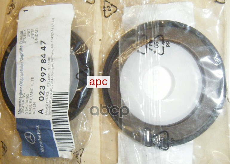 Шкив генератора MERCEDES-BENZ арт. A023997844764