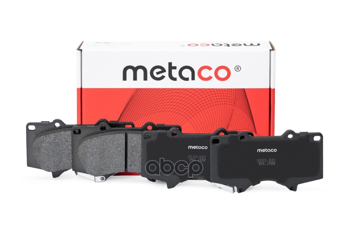 Колодки Тормозные Передние К-Кт Toyota Land Cruiser 120/Prado Metaco 3000-021 METACO арт. 3000-021