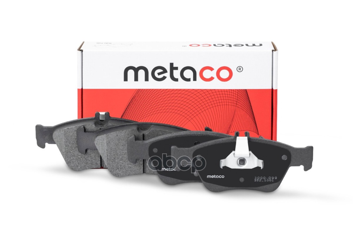 Колодки Тормозные Передние, Mb W202, W210 95>>, C208 97> 19.5Мм METACO арт. 3000-099