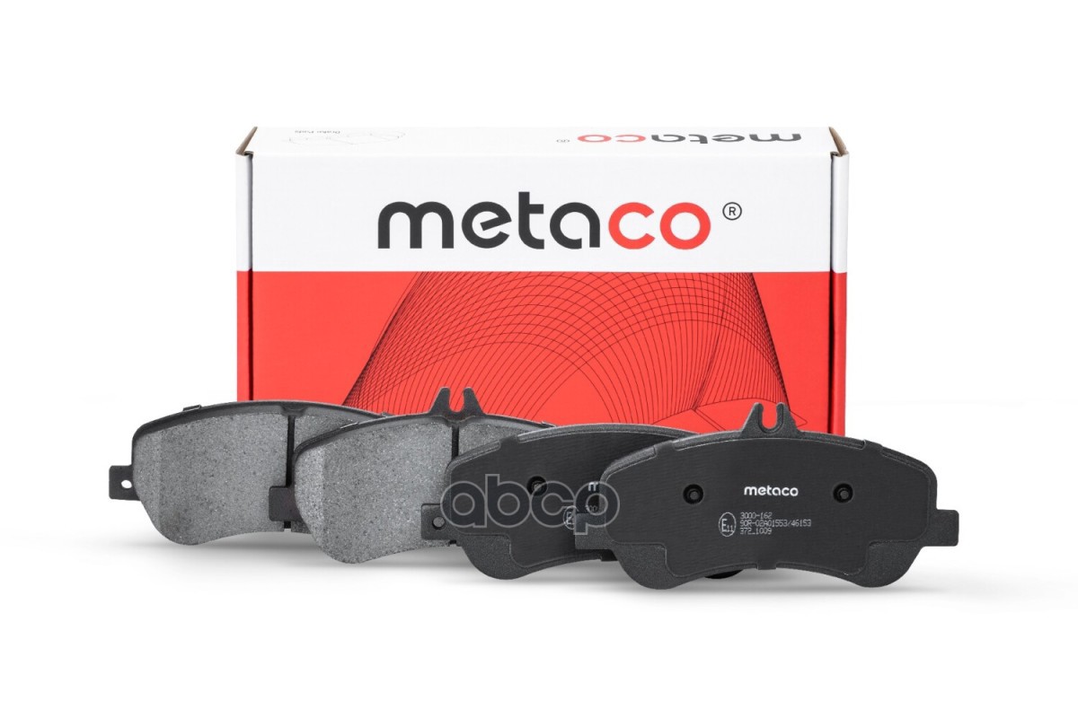 Колодки тормозные передние к-кт MERCEDES BENZ GLK-KLASSE X204 (2008>) Metaco 3000-162 METACO арт. 3000-162
