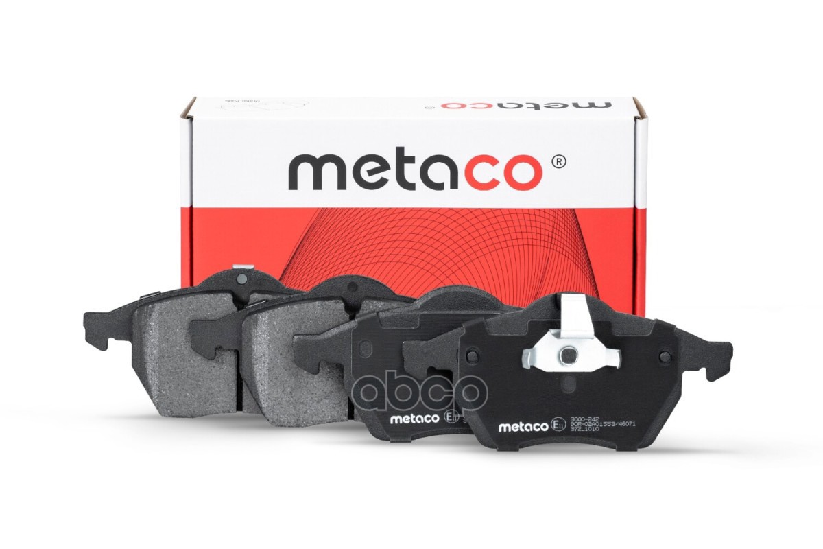 Колодки Тормозные Передние, Opel Vectra B, Saab 900 93-98 METACO арт. 3000-242