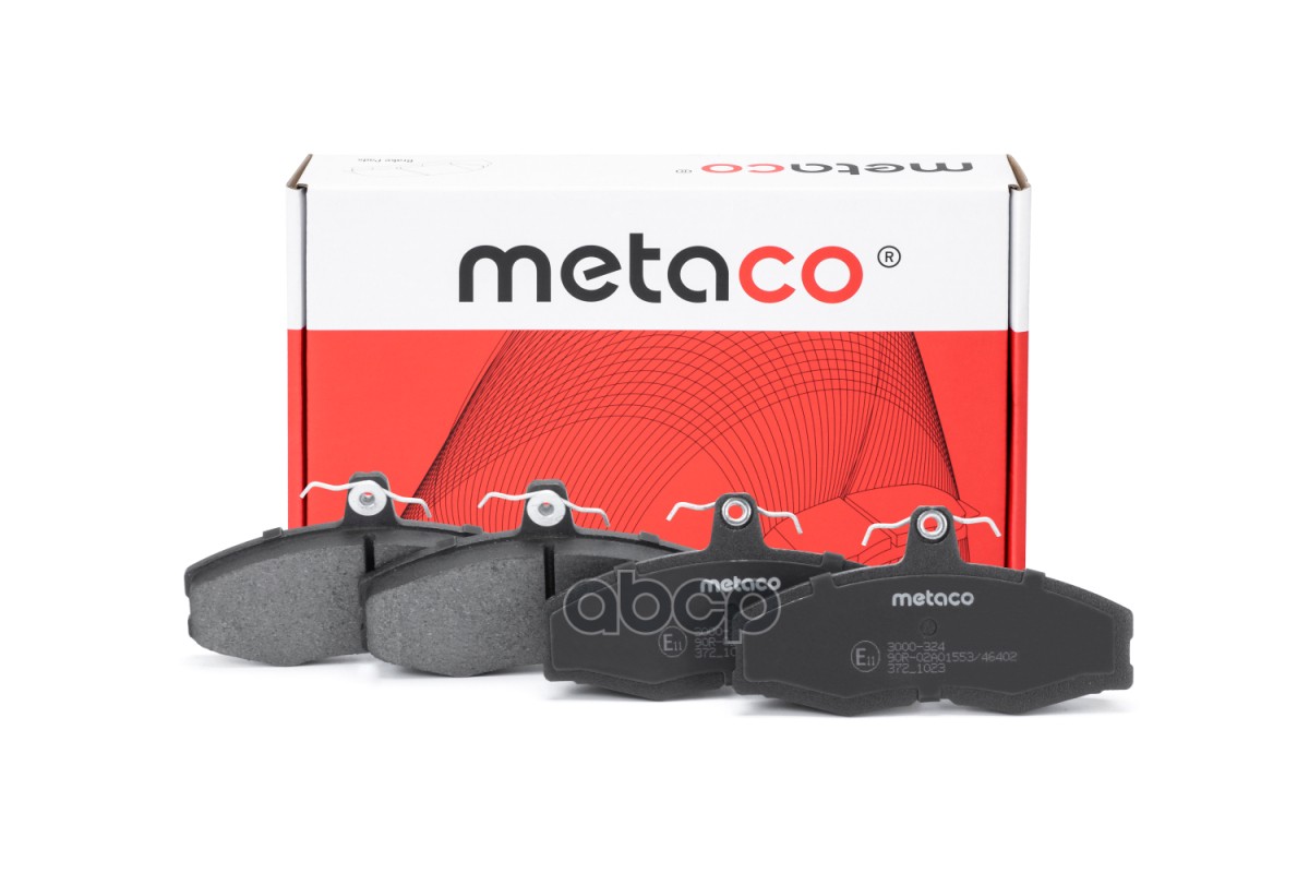 Колодки тормозные передние к-кт METACO арт. 3000324