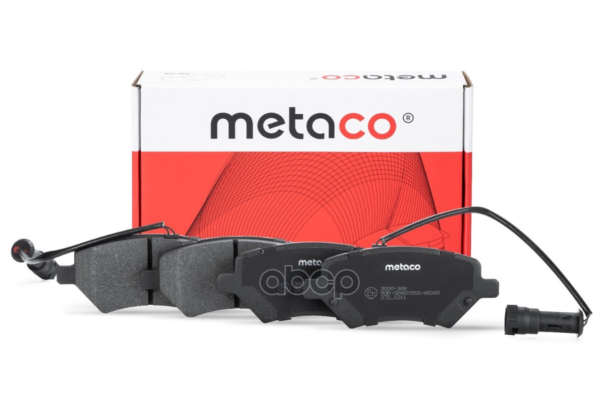 Колодки Тормозные Передние К-Кт METACO арт. 3000328