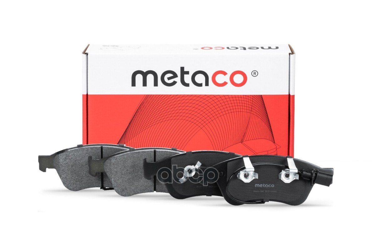 Колодки тормозные передние к-кт METACO арт. 3000348