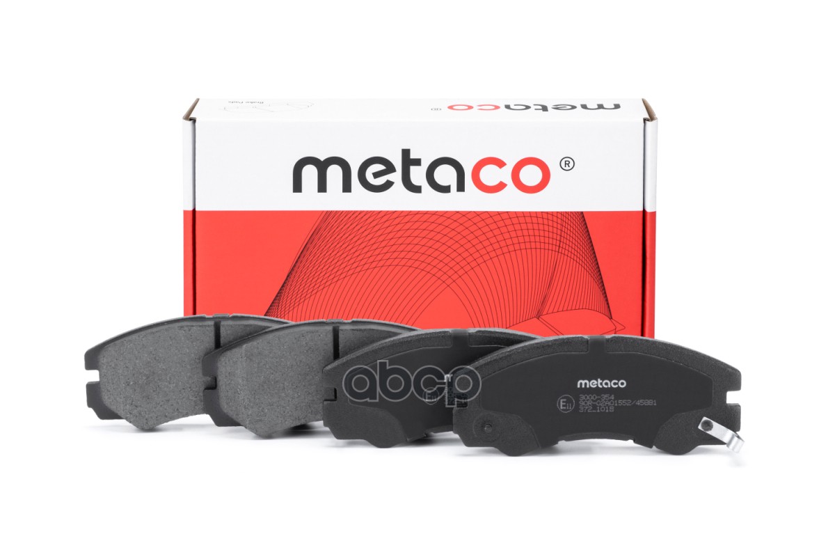 Колодки тормозные передние к-кт METACO арт. 3000354