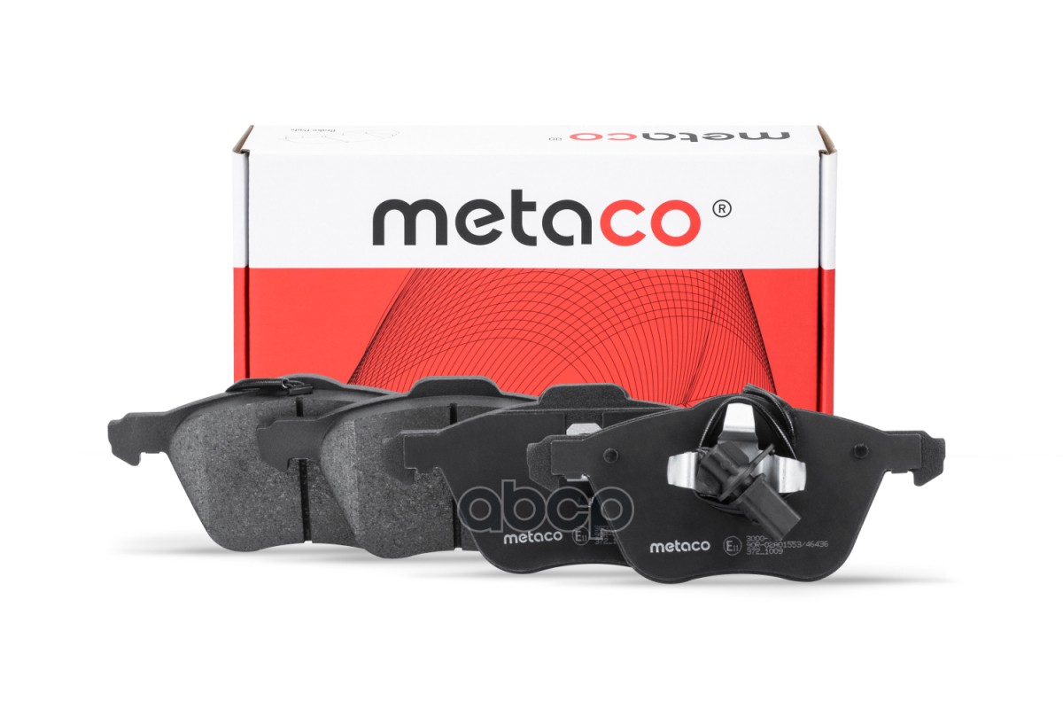 Колодки тормозные передние к-кт METACO арт. 3000376