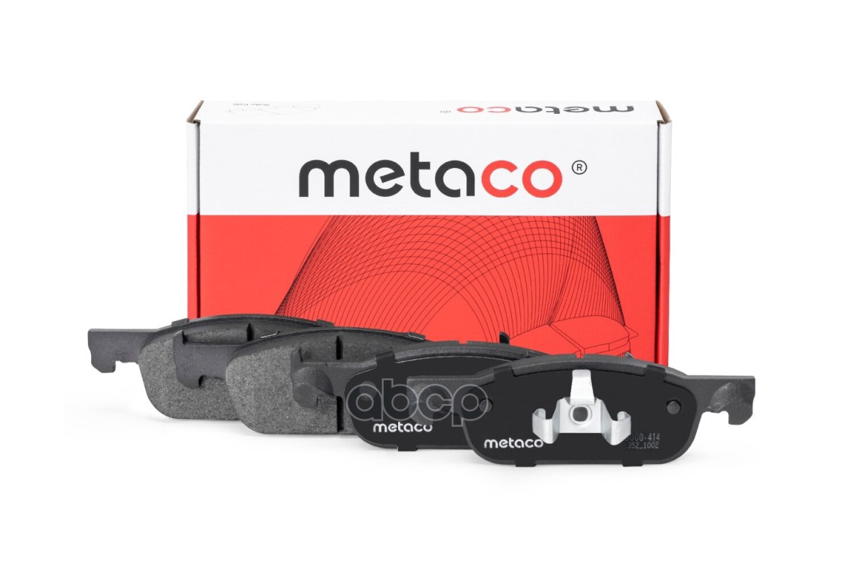 Колодки тормозные передние к-кт 3000414 METACO арт. 3000-414