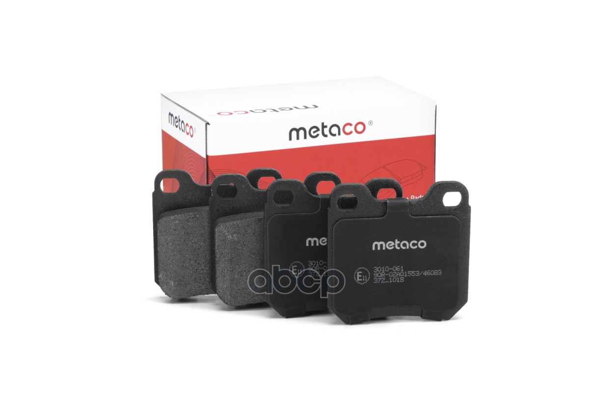 Колодки Тормозные Задние, Opel Omega A / Saab 900/9-5 L(Между Ушк.)=45Mm !!! METACO арт. 3010-061