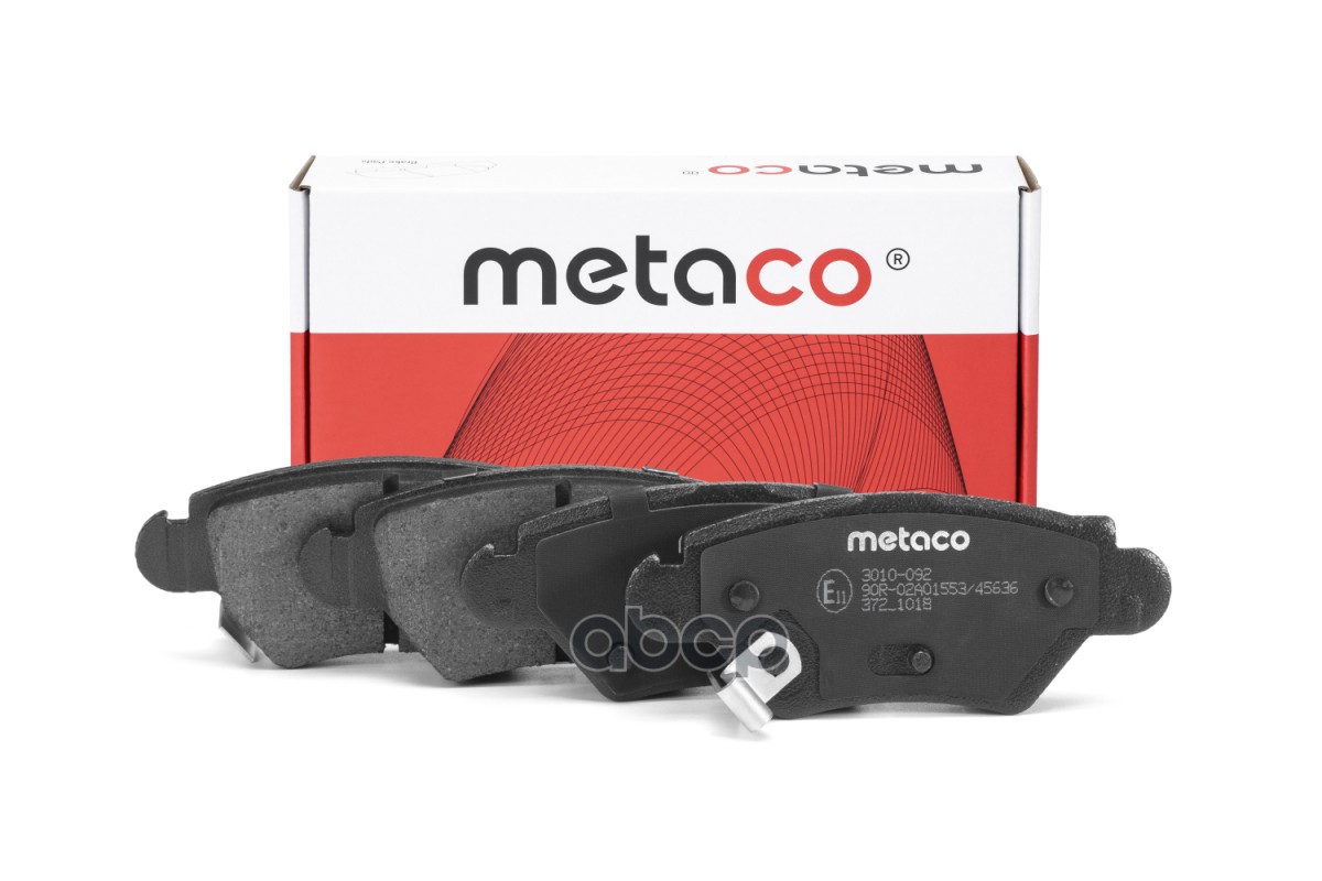 Колодки Тормозные Задние, Opel Astra G / Zafira >01 METACO арт. 3010-092