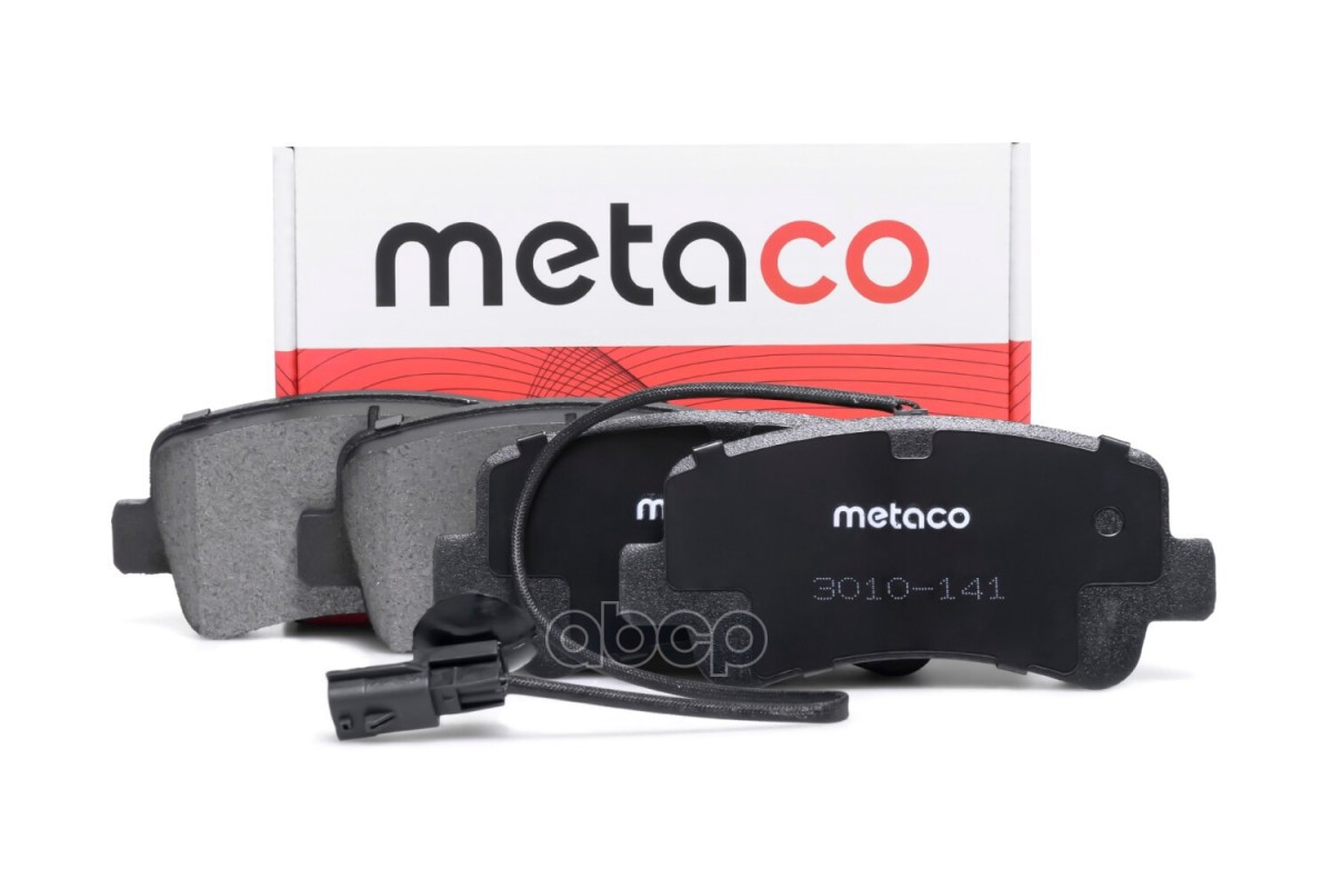 Колодки тормозные задние дисковые к-кт METACO арт. 3010-141