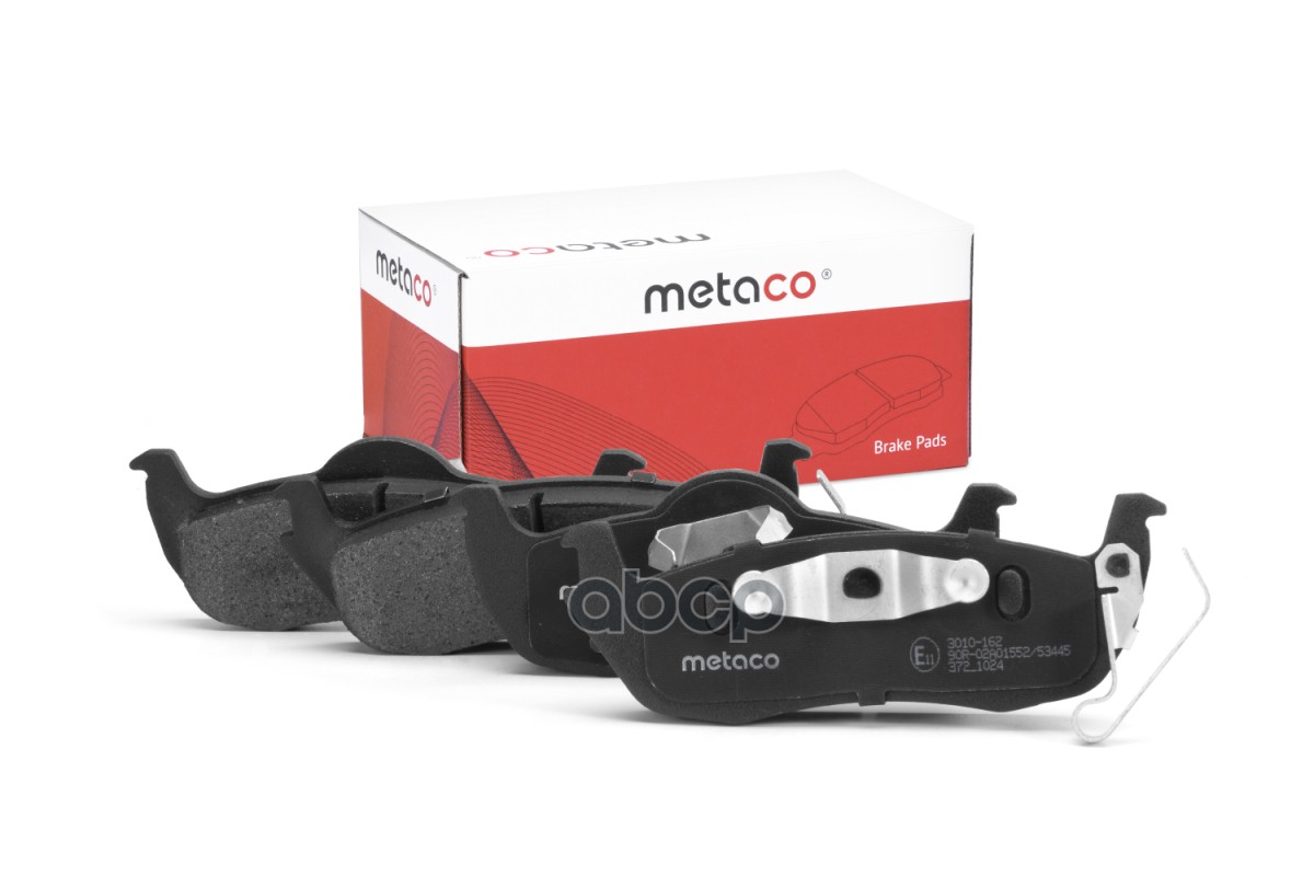 Колодки тормозные задние дисковые к-кт METACO арт. 3010162