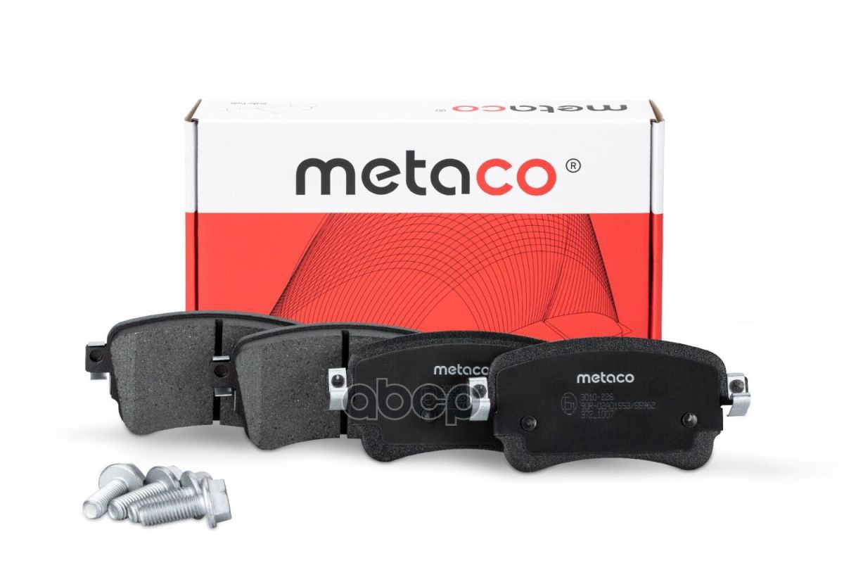 Колодки тормозные задние дисковые к-кт '3010-226 METACO арт. 3010-226