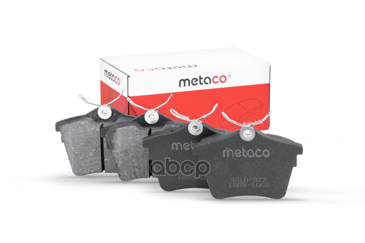 Колодки Тормозные Задние, Peugeot 407 04> METACO арт. 3010-372