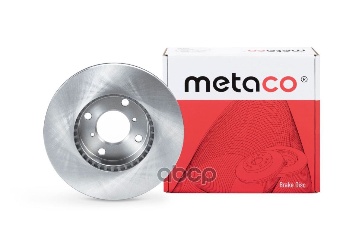Диск тормозной передний вентилируемый METACO арт. 3050-133