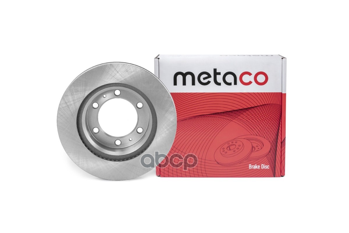 Диск тормозной передний вентилируемый 3050370 METACO арт. 3050-370