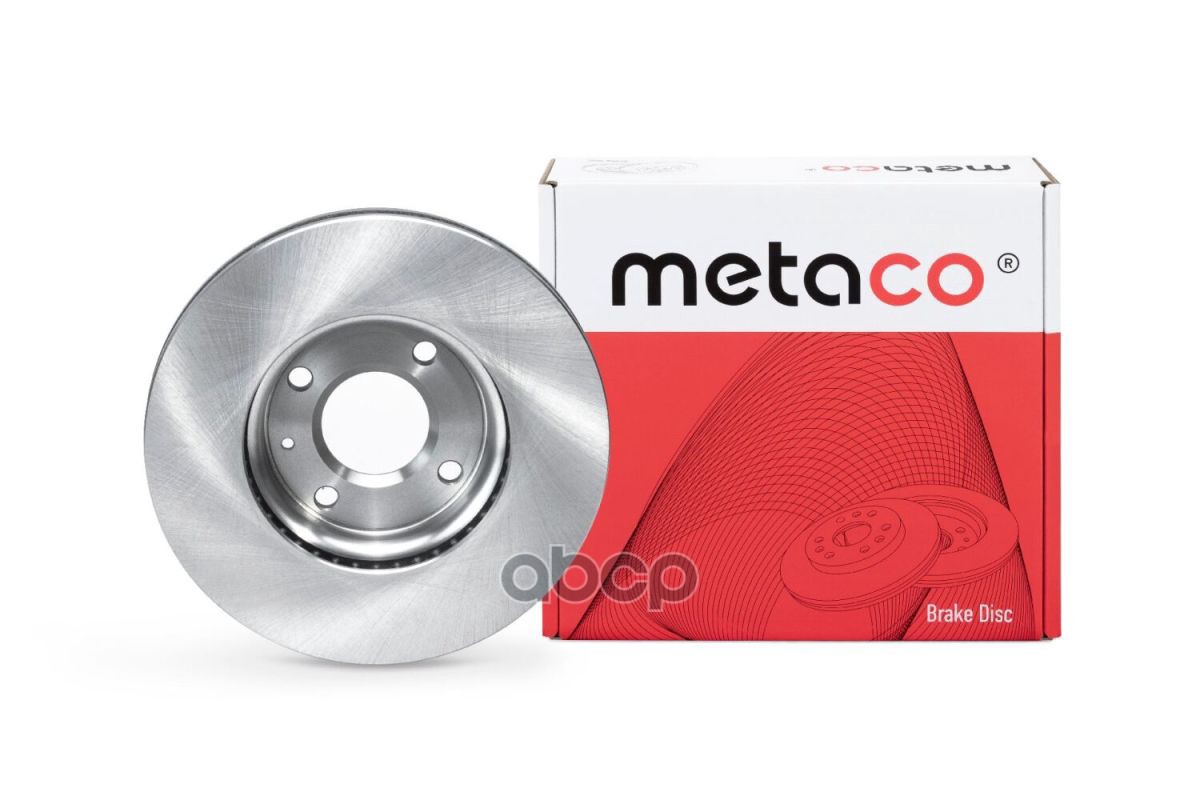 Диск тормозной передний вентилируемый METACO арт. 3050-398